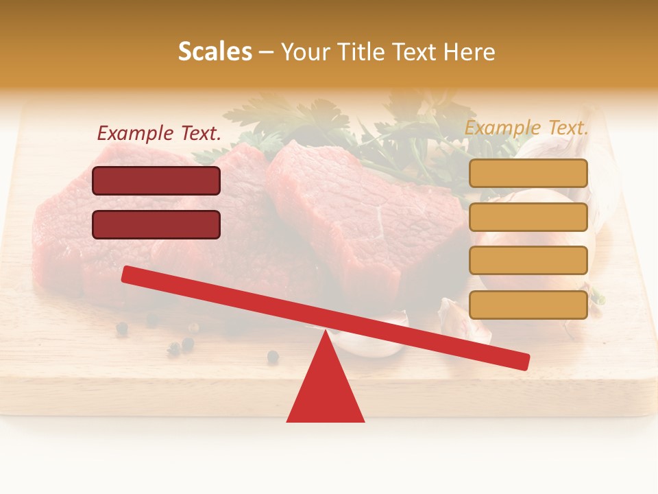 Kitchen Chop Pepper PowerPoint Template