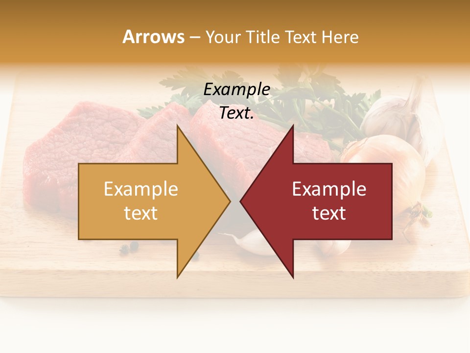 Kitchen Chop Pepper PowerPoint Template