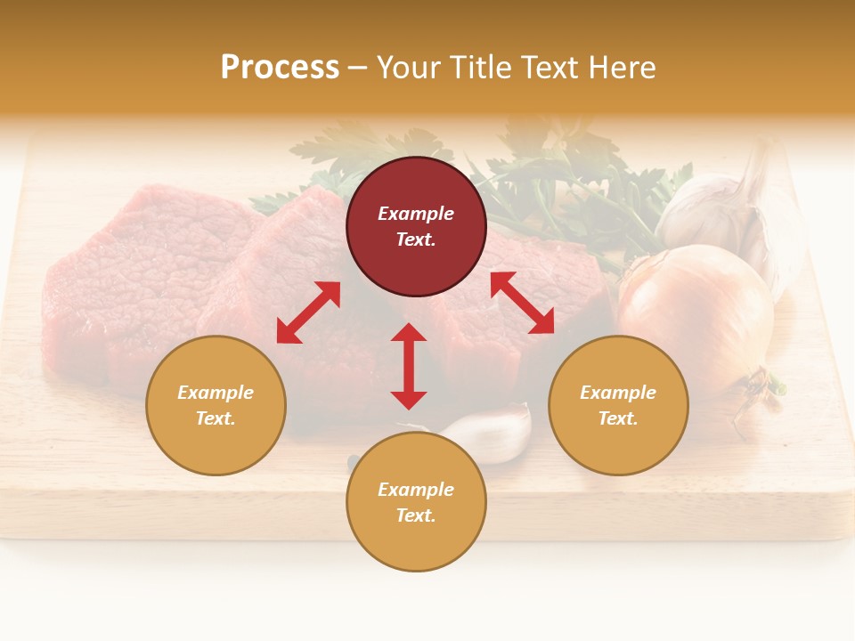 Kitchen Chop Pepper PowerPoint Template