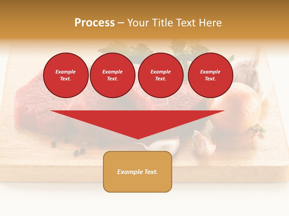 Kitchen Chop Pepper PowerPoint Template