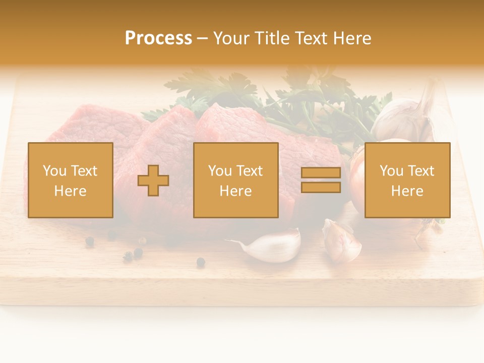 Kitchen Chop Pepper PowerPoint Template