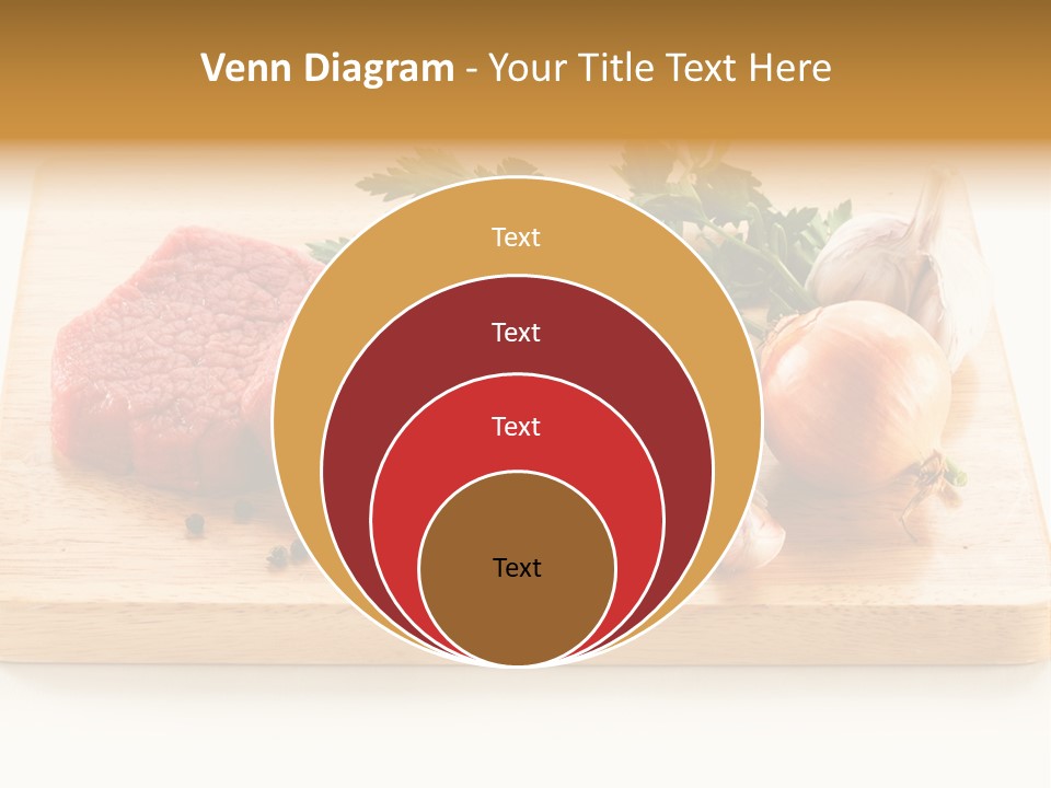 Kitchen Chop Pepper PowerPoint Template