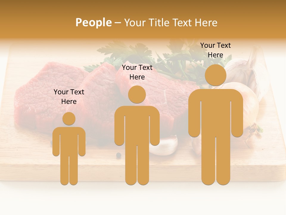 Kitchen Chop Pepper PowerPoint Template