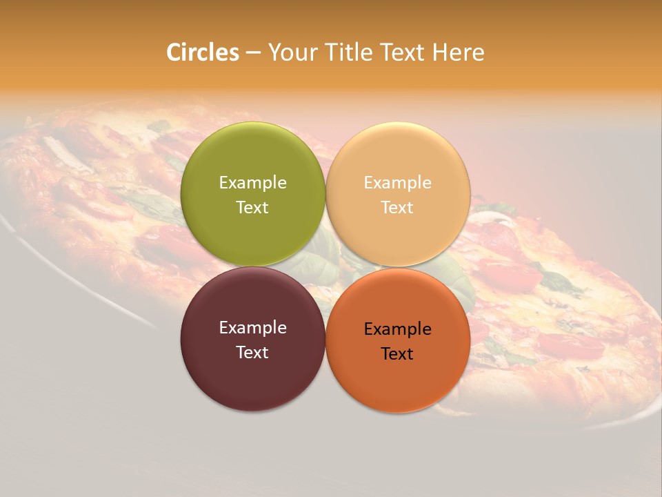 Mushroom Ham Champignon PowerPoint Template