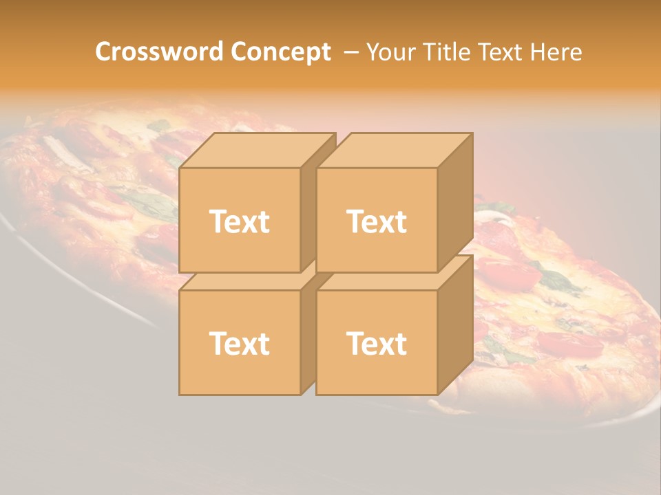 Mushroom Ham Champignon PowerPoint Template