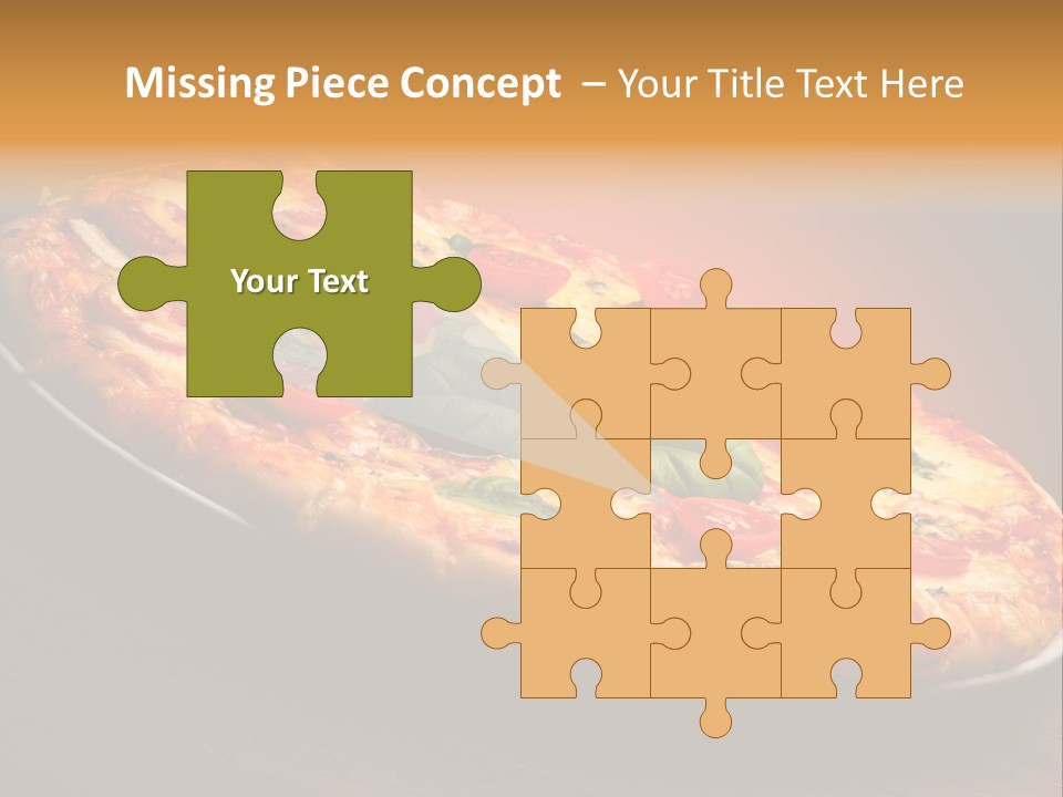 Mushroom Ham Champignon PowerPoint Template