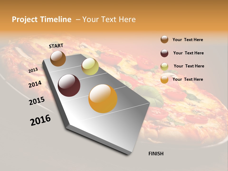 Mushroom Ham Champignon PowerPoint Template