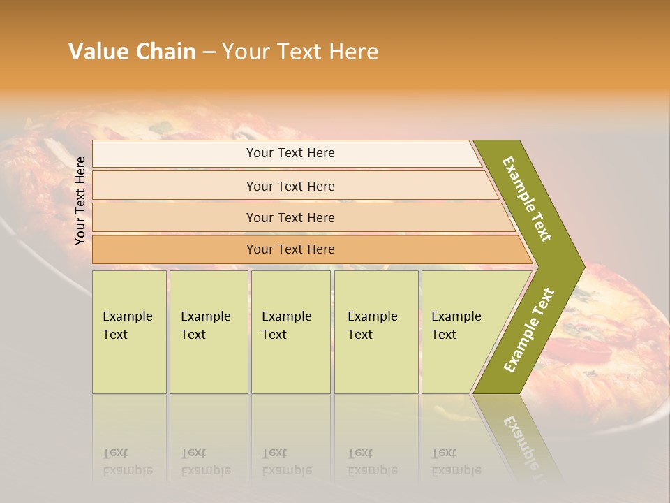 Mushroom Ham Champignon PowerPoint Template