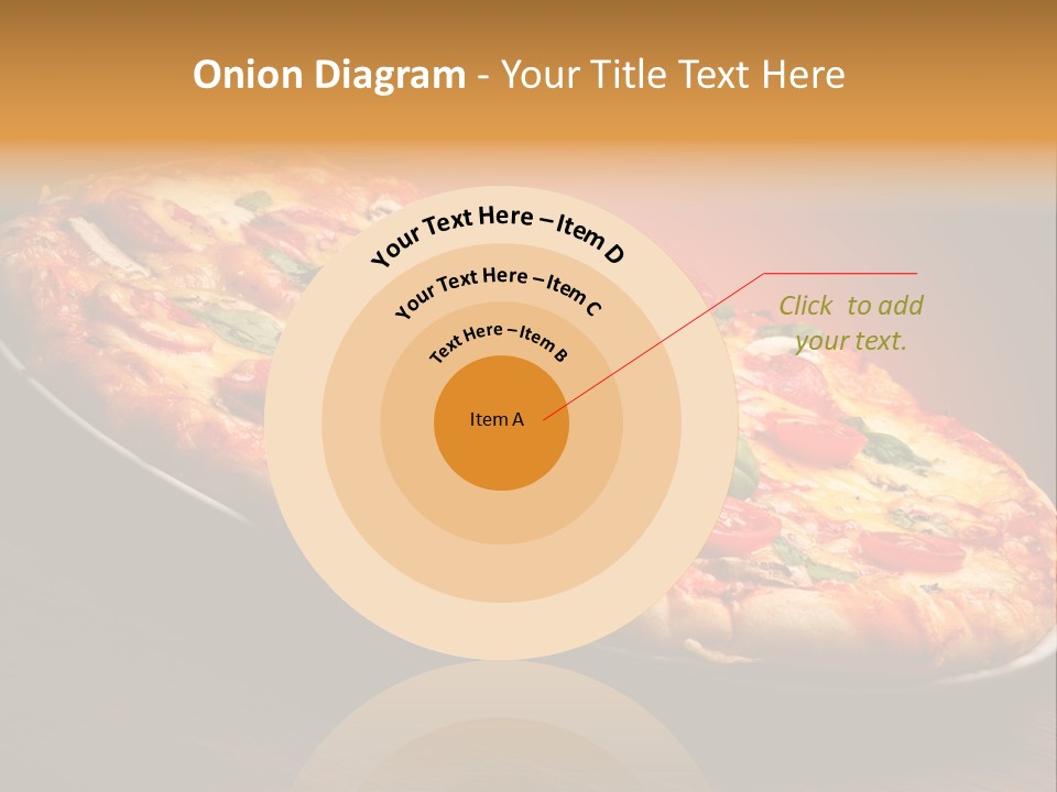Mushroom Ham Champignon PowerPoint Template