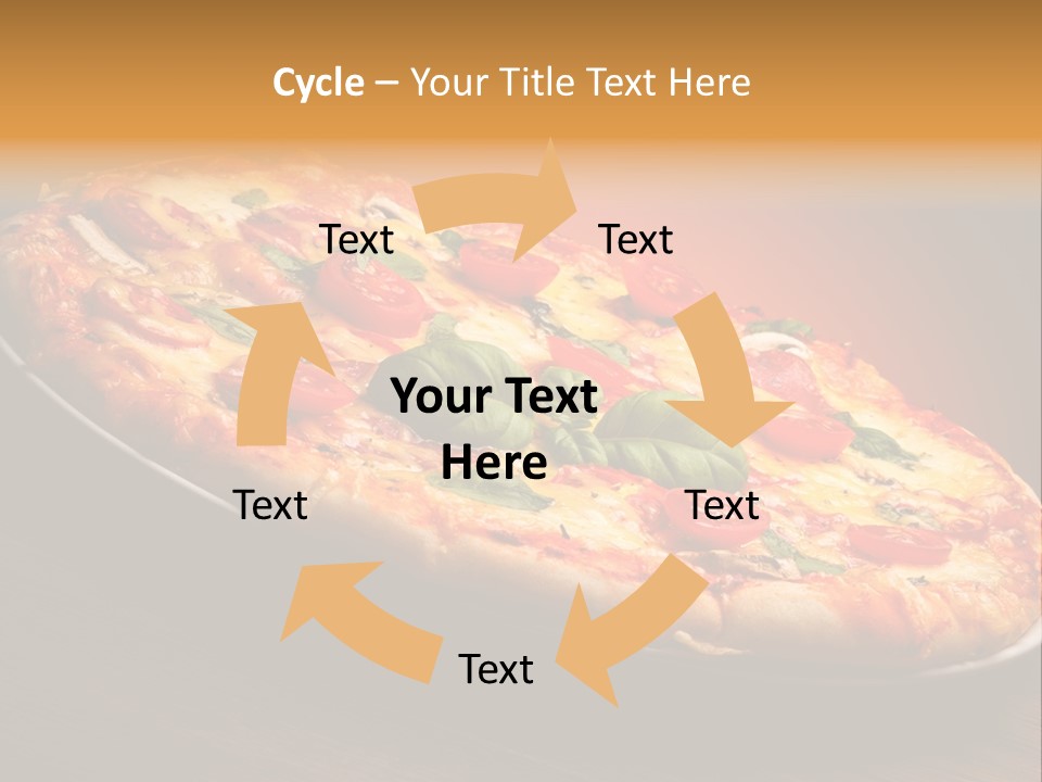 Mushroom Ham Champignon PowerPoint Template