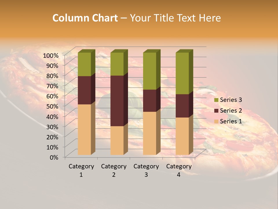 Mushroom Ham Champignon PowerPoint Template