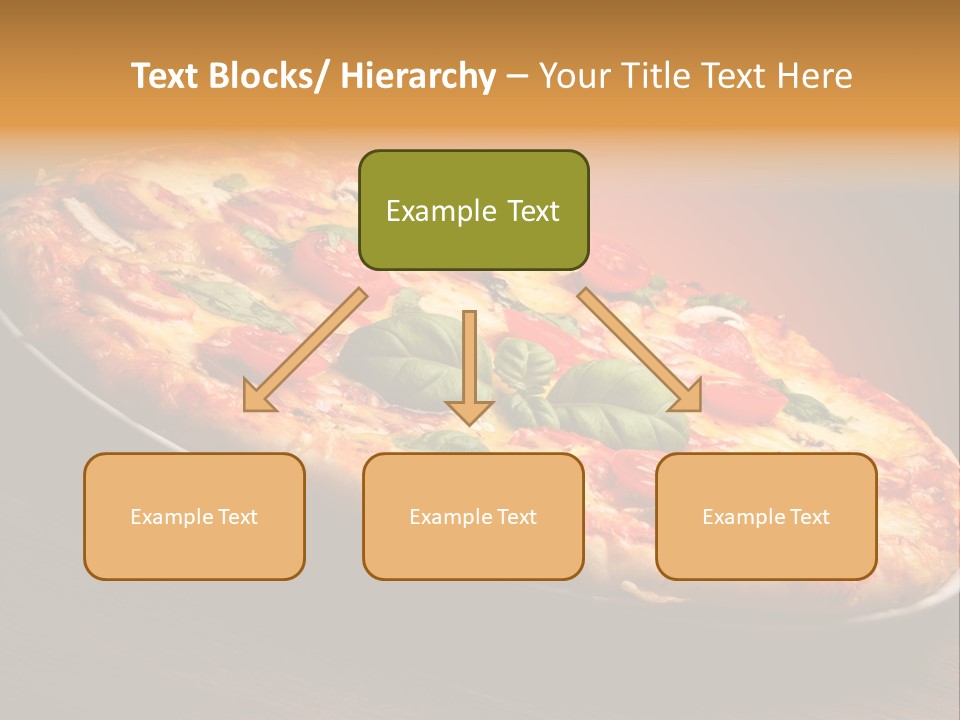 Mushroom Ham Champignon PowerPoint Template