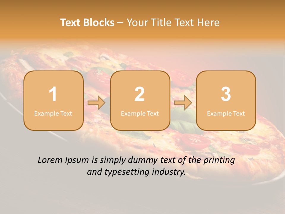 Mushroom Ham Champignon PowerPoint Template