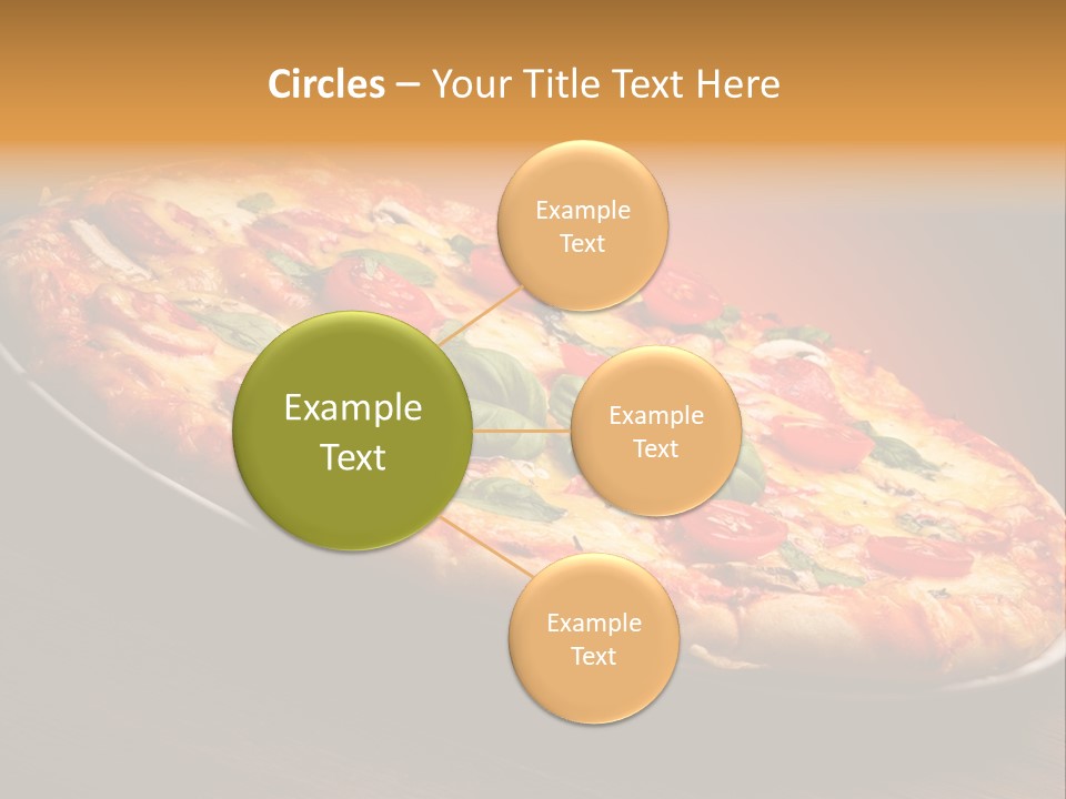 Mushroom Ham Champignon PowerPoint Template