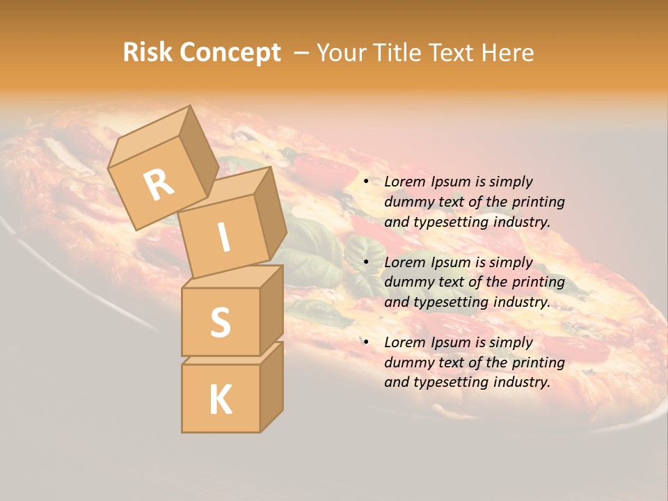 Mushroom Ham Champignon PowerPoint Template