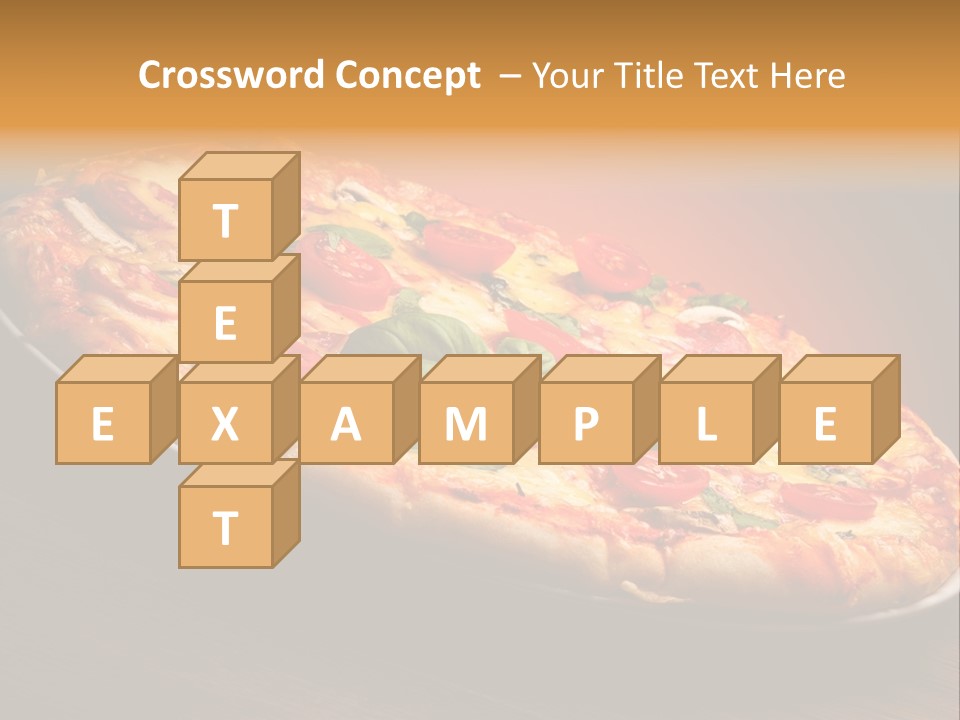 Mushroom Ham Champignon PowerPoint Template