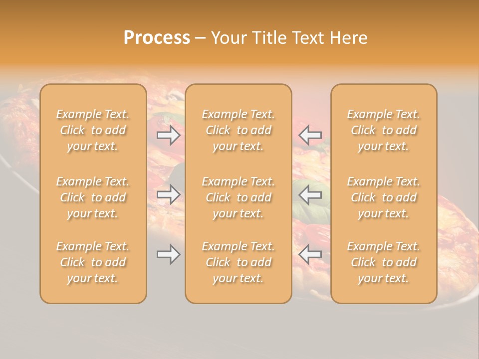 Mushroom Ham Champignon PowerPoint Template