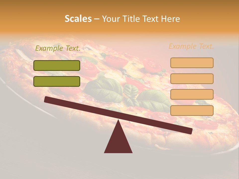 Mushroom Ham Champignon PowerPoint Template