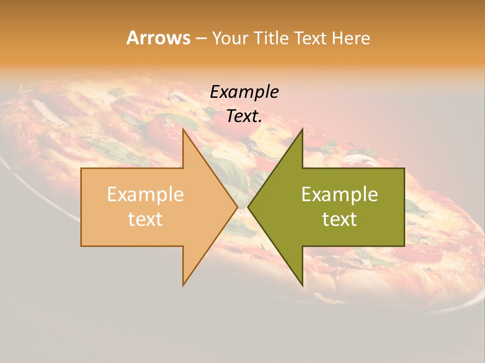 Mushroom Ham Champignon PowerPoint Template