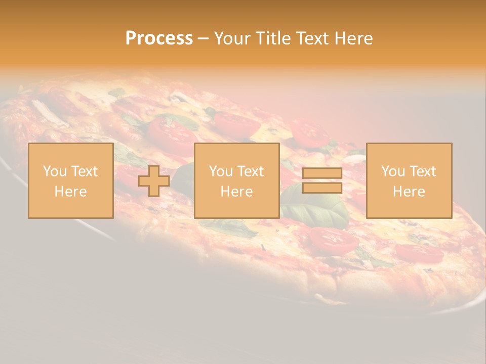 Mushroom Ham Champignon PowerPoint Template