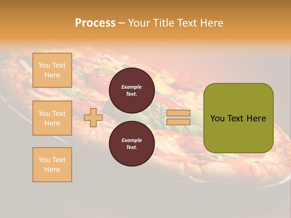 Mushroom Ham Champignon PowerPoint Template