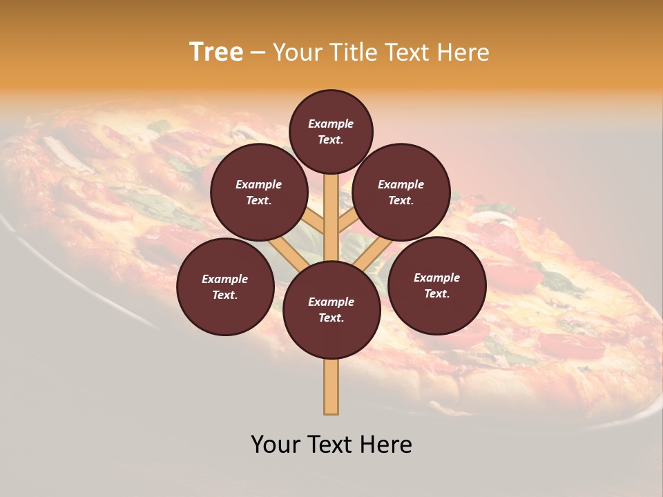 Mushroom Ham Champignon PowerPoint Template