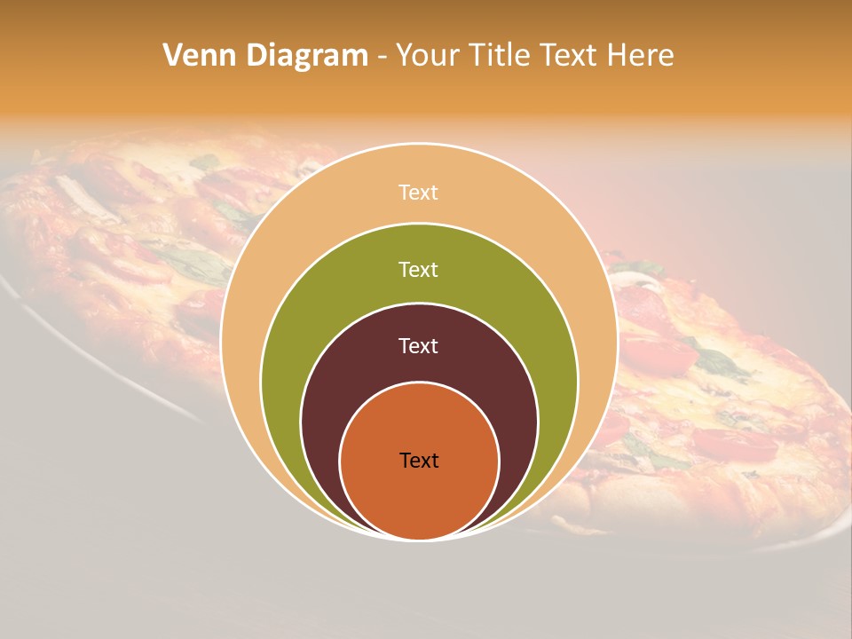Mushroom Ham Champignon PowerPoint Template