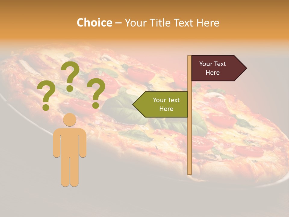 Mushroom Ham Champignon PowerPoint Template