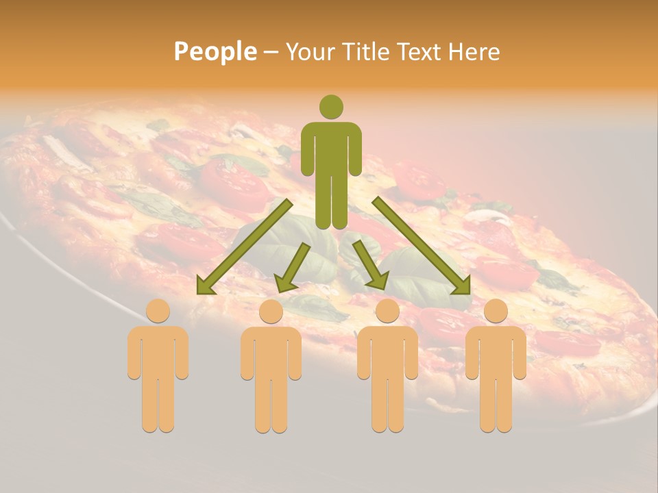 Mushroom Ham Champignon PowerPoint Template