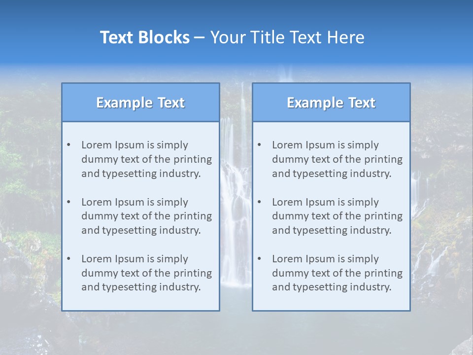 Element Stone Meeting PowerPoint Template