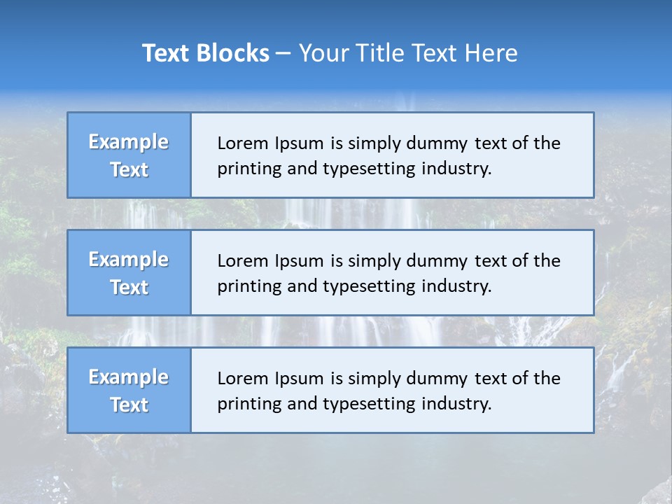 Element Stone Meeting PowerPoint Template