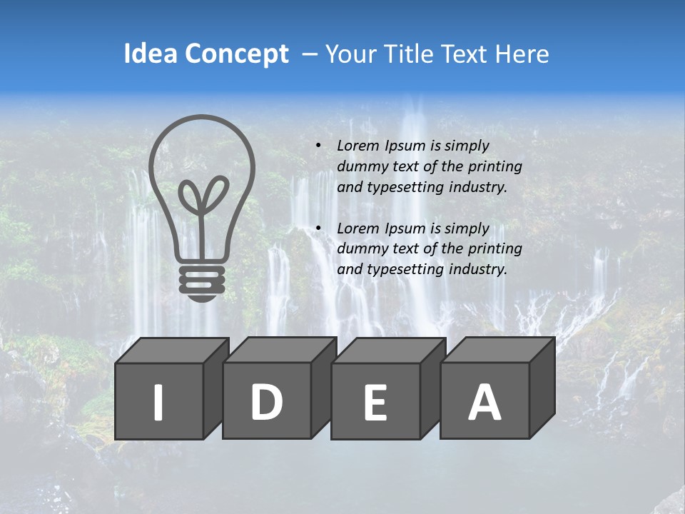 Element Stone Meeting PowerPoint Template