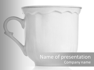 Tableware Single Background PowerPoint Template