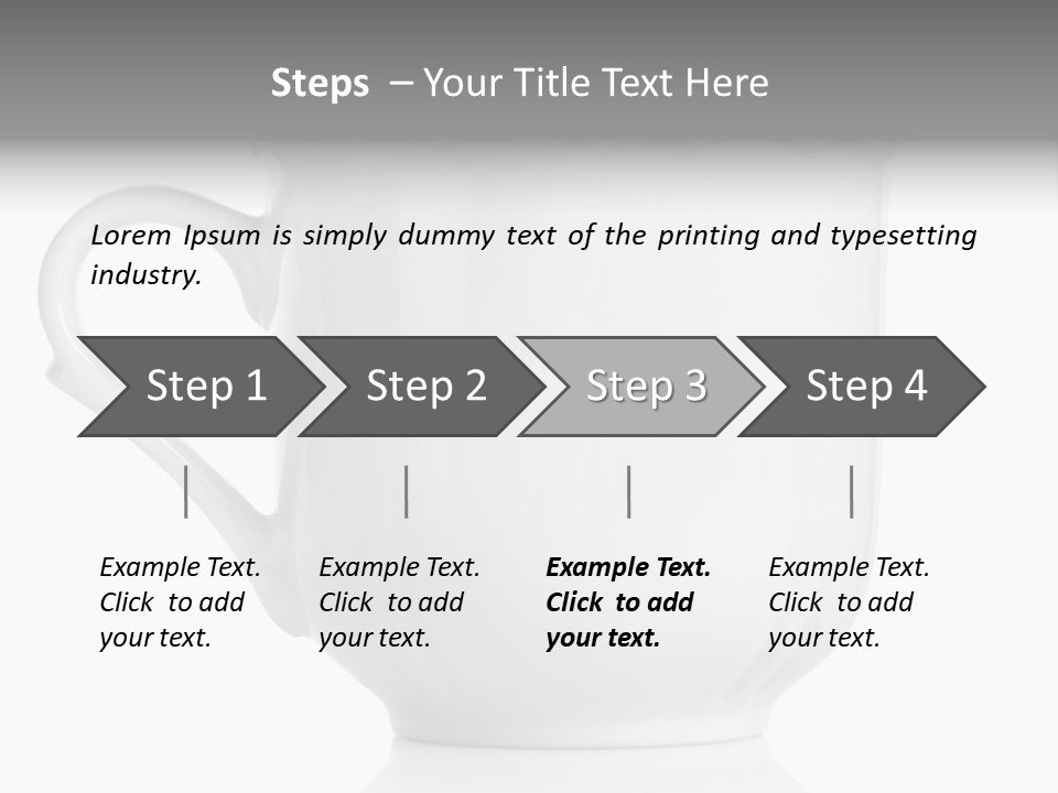 Tableware Single Background PowerPoint Template