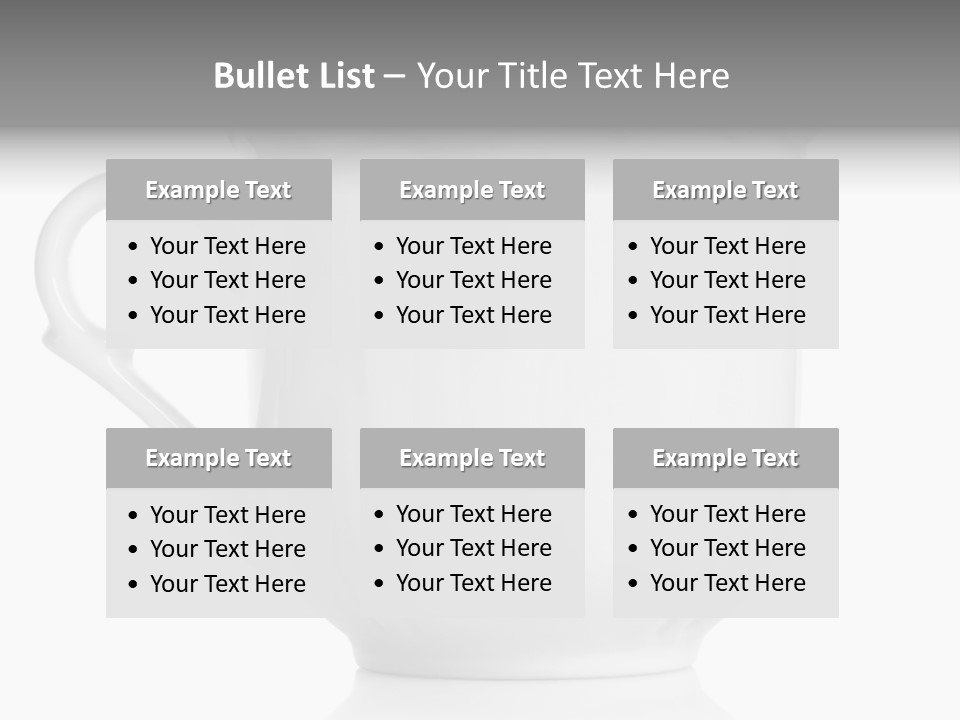 Tableware Single Background PowerPoint Template