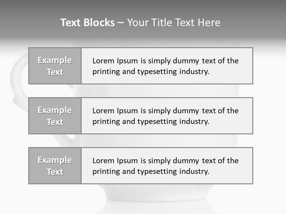 Tableware Single Background PowerPoint Template