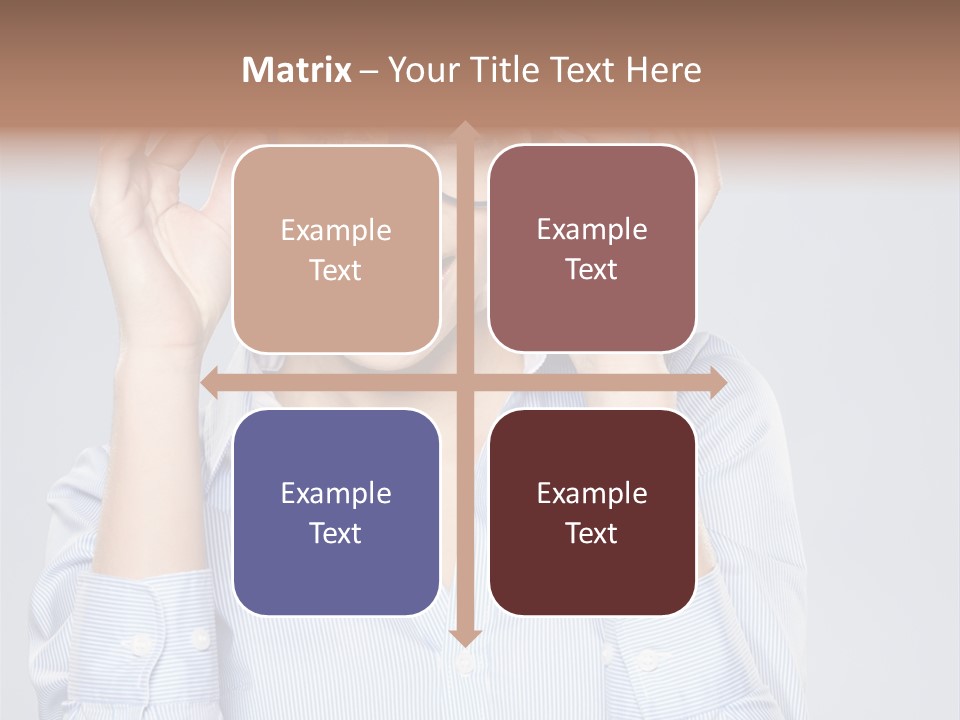 Background Looking Glasses PowerPoint Template