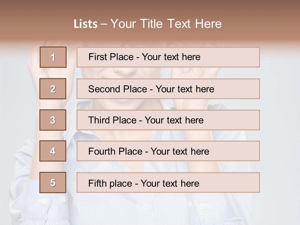 Background Looking Glasses PowerPoint Template