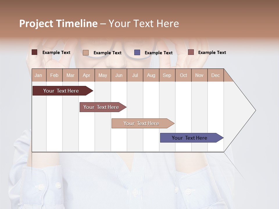 Background Looking Glasses PowerPoint Template