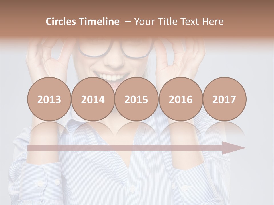 Background Looking Glasses PowerPoint Template