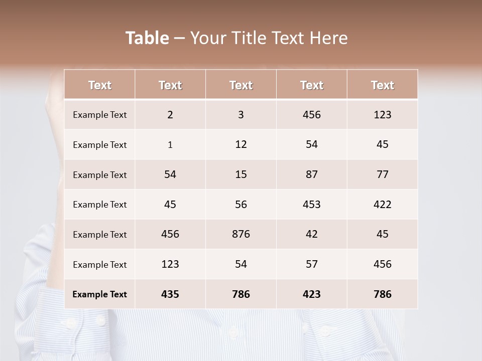 Background Looking Glasses PowerPoint Template