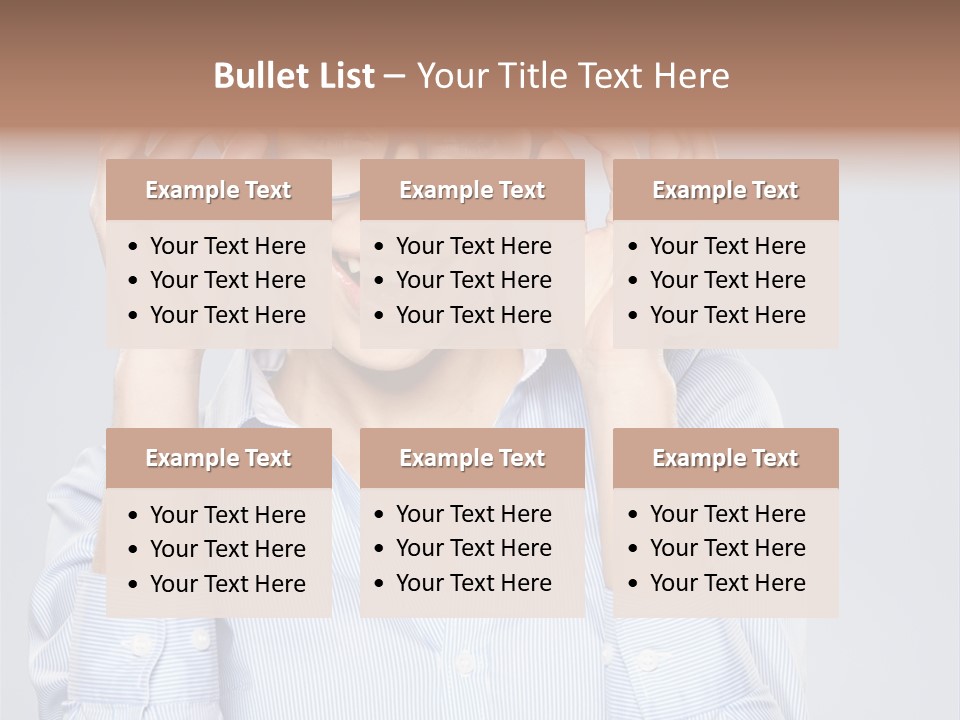 Background Looking Glasses PowerPoint Template