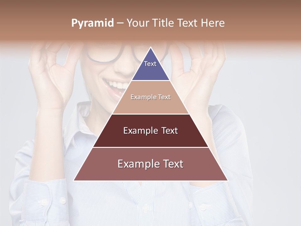 Background Looking Glasses PowerPoint Template