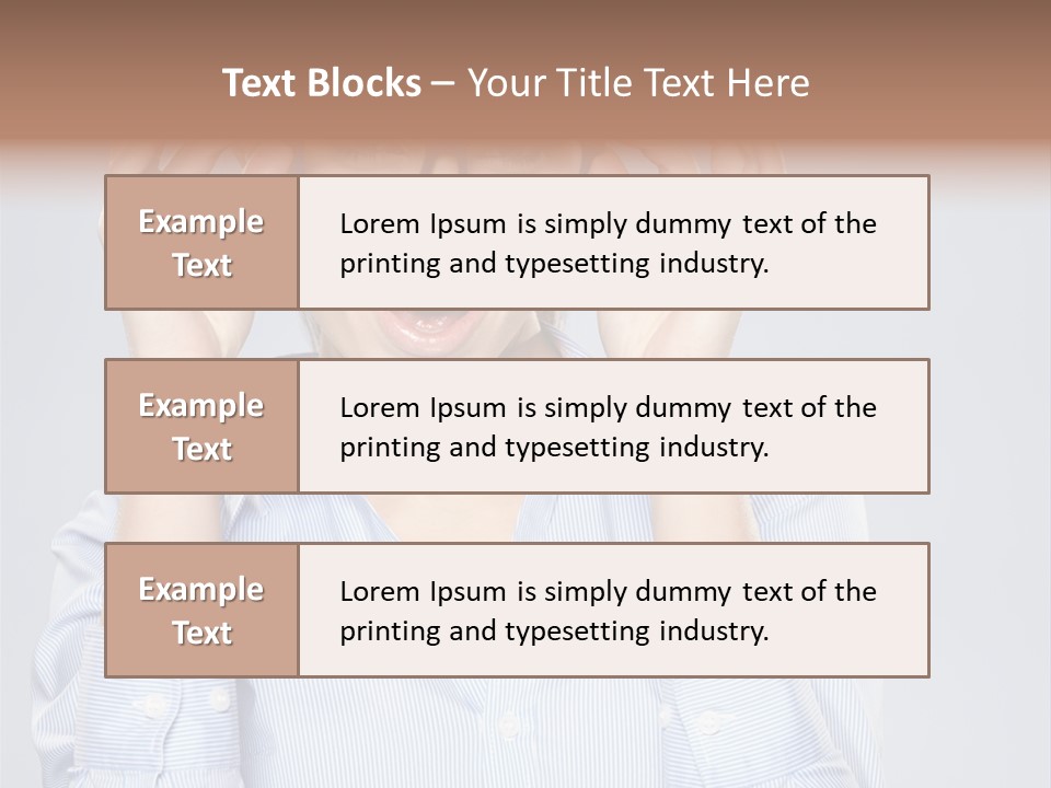 Background Looking Glasses PowerPoint Template