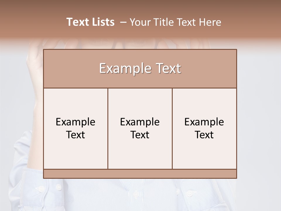 Background Looking Glasses PowerPoint Template