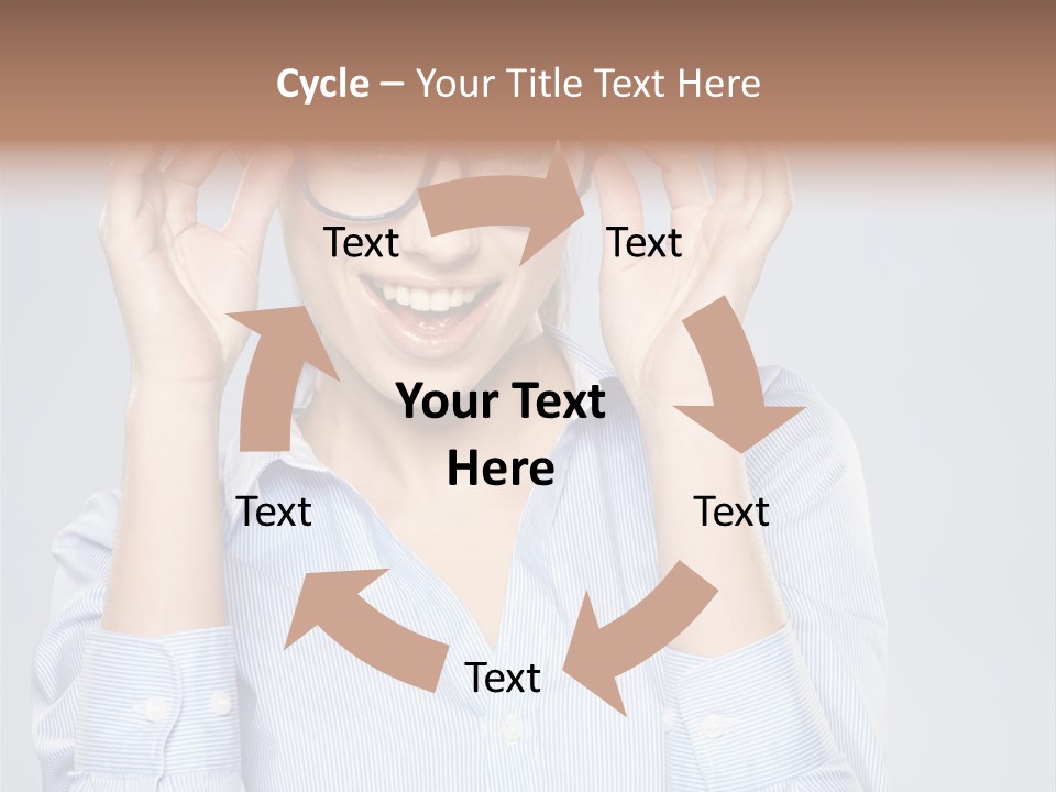 Background Looking Glasses PowerPoint Template