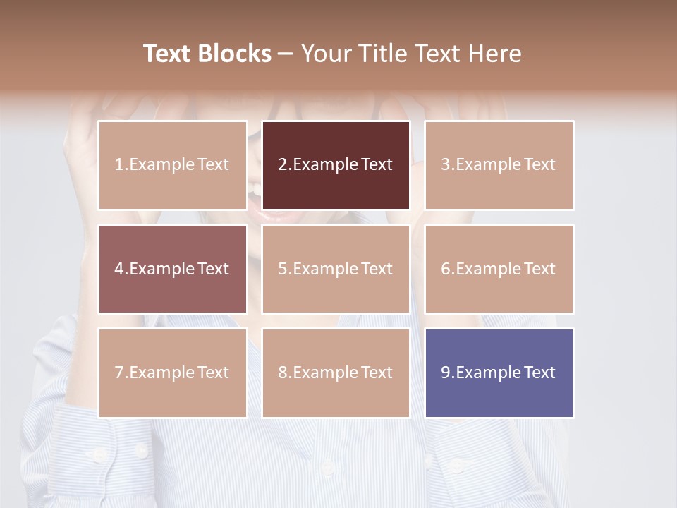 Background Looking Glasses PowerPoint Template