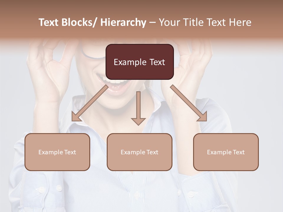 Background Looking Glasses PowerPoint Template