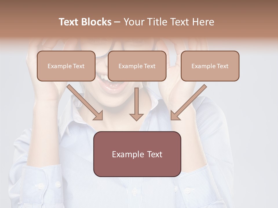 Background Looking Glasses PowerPoint Template
