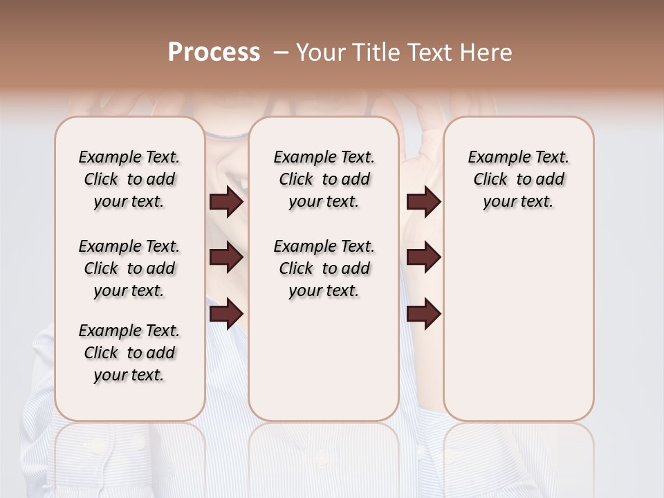 Background Looking Glasses PowerPoint Template